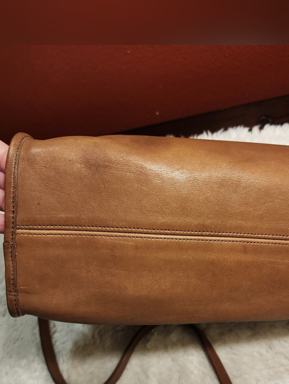 Vintage Coach Satchel/Crossbody Bag - Picture 10 of 16